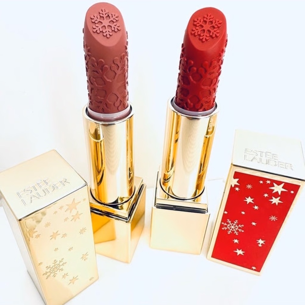 Estée Lauder Pure Color Envy Lipstick 561 INTENSE NUDE & 540 IMMORTAL